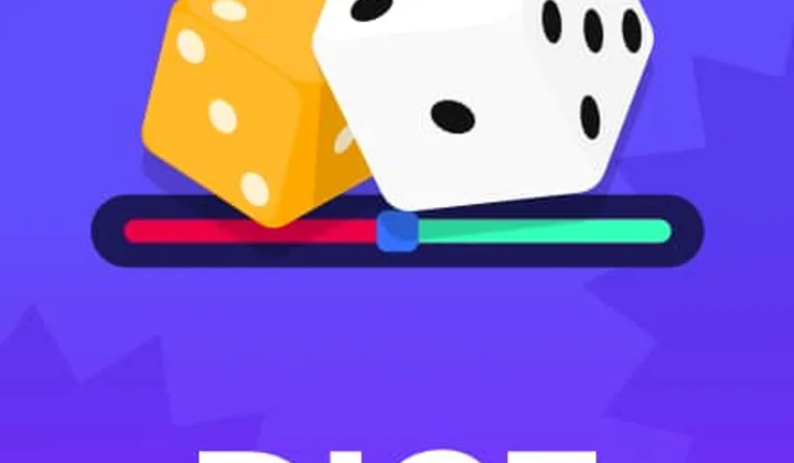 Dice on a table
